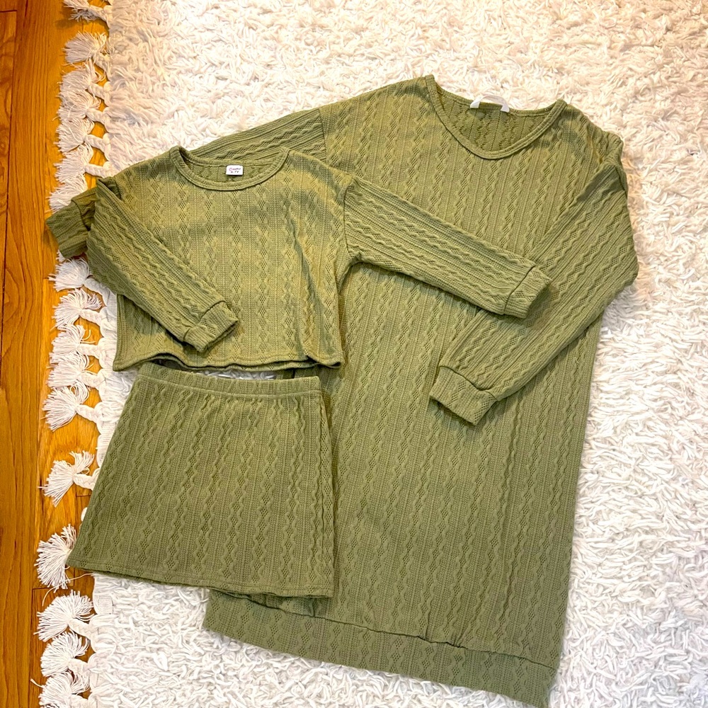 Mommy/Daughter Matching Dress Set